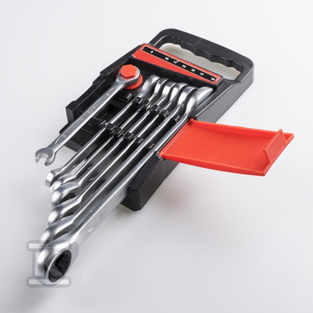 Komplet kluczy płasko oczkowych z - MN-59-657